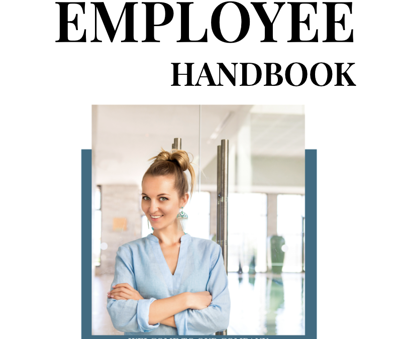 employee handbook cover